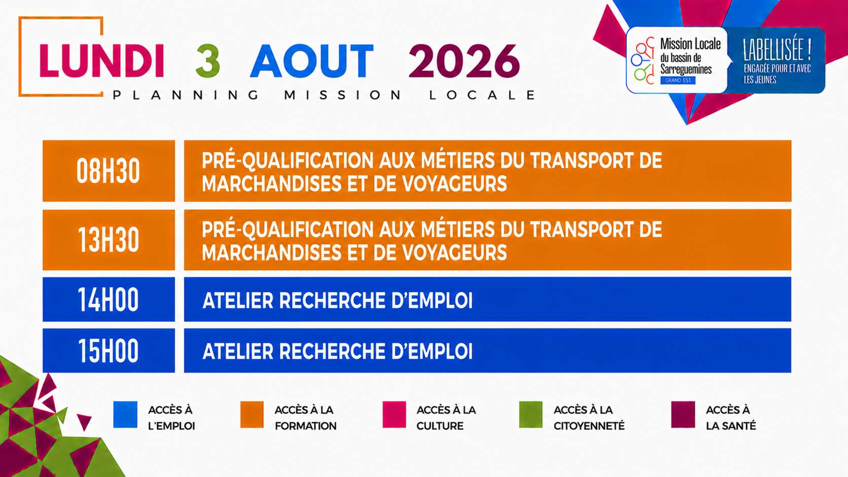 Lundi 3 Aout 2026