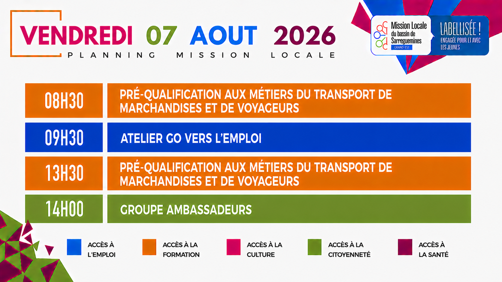 Vendredi 7 aout 2026